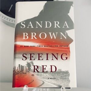 Seeing Red Hardcover Book by Sandra Brown